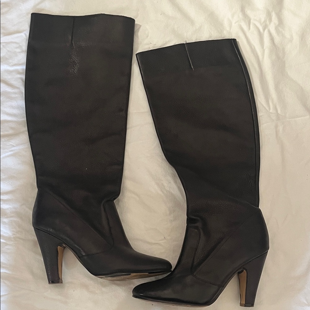 Aldo Black Knee-High Women's Boots